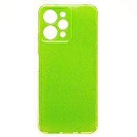 Чехол для Xiaomi 23053RN02Y силиконовый с блестками №3 <светло-зеленый> ― Spb.OnlineBazar.su