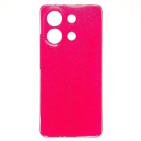 Чехол для Xiaomi Redmi Note 13 силиконовый с блестками №3 <розовый> ― Spb.OnlineBazar.su