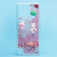Чехол для Realme C31 силиконовый 3D игрушки <розовый> ― Spb.OnlineBazar.su