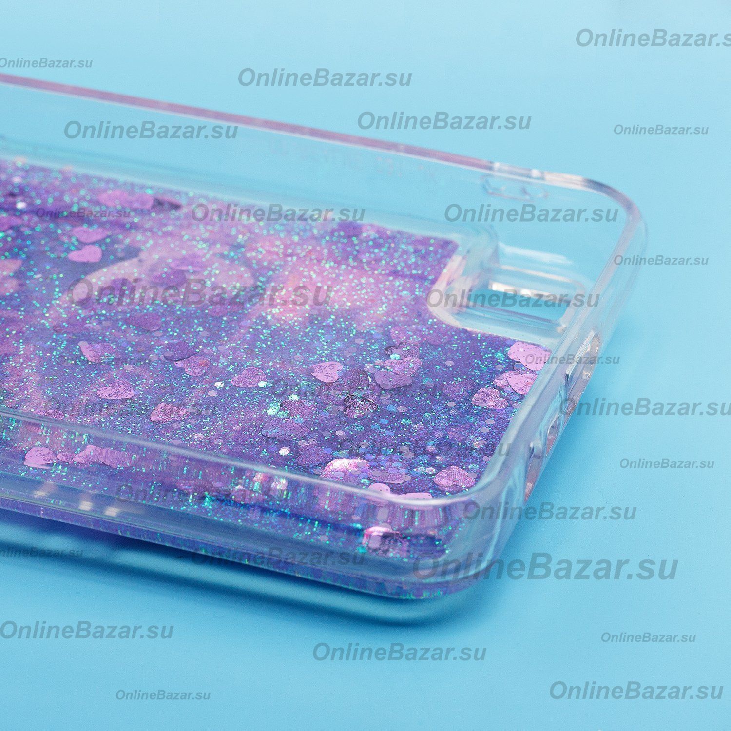 Чехол для Realme C31 силиконовый 3D игрушки <фиолетовый> ― Spb.OnlineBazar.su
