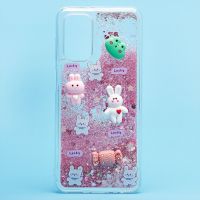 Чехол для Samsung SM-A135F (Galaxy A13) силиконовый 3D игрушки <розовый> ― Spb.OnlineBazar.su