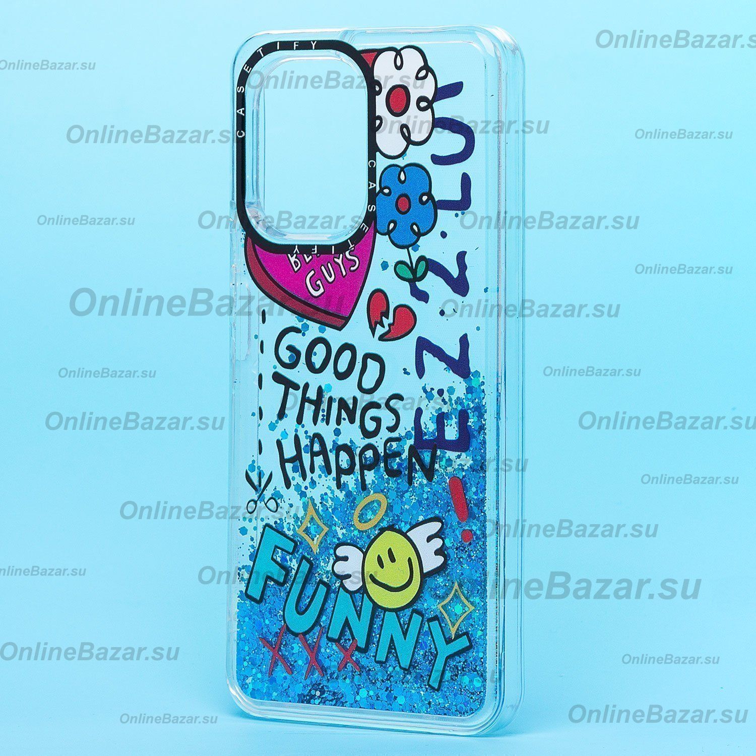 Чехол для Realme C33 силиконовый (рис. 334/003) ― Spb.OnlineBazar.su