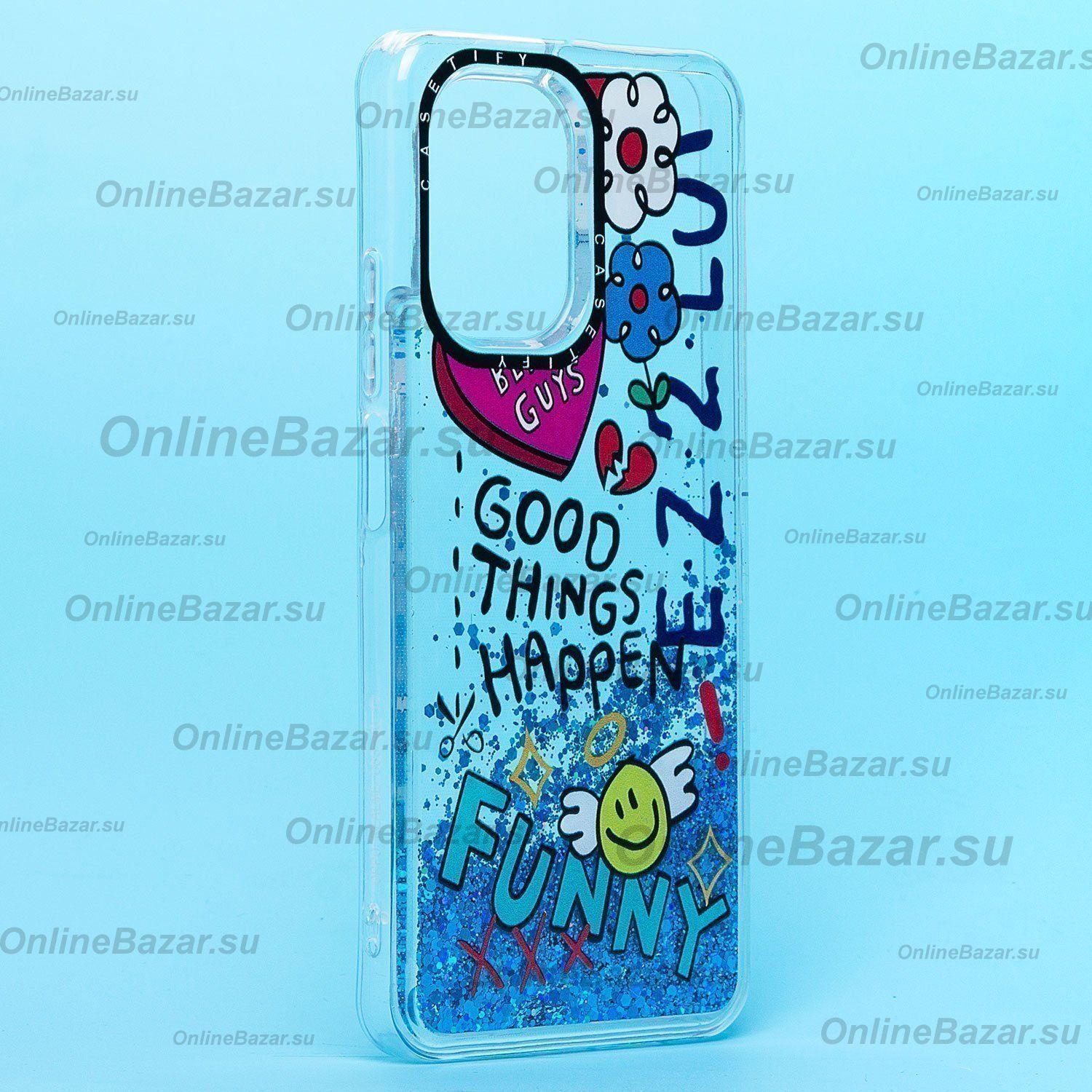 Чехол для Realme C33 силиконовый (рис. 334/003) ― Spb.OnlineBazar.su