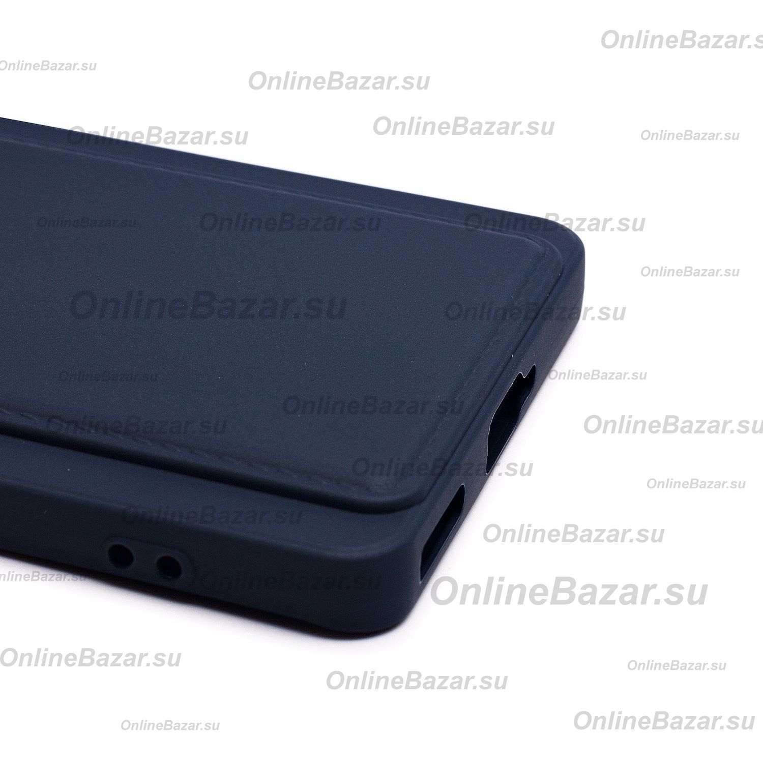 Чехол для Oppo Reno 11 Pro силиконовый с картхолдером №9 <темно-синий> ― Spb.OnlineBazar.su