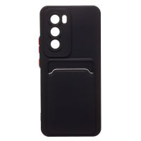 Чехол для Oppo CPH2625 силиконовый с картхолдером №9 <черный> ― Spb.OnlineBazar.su