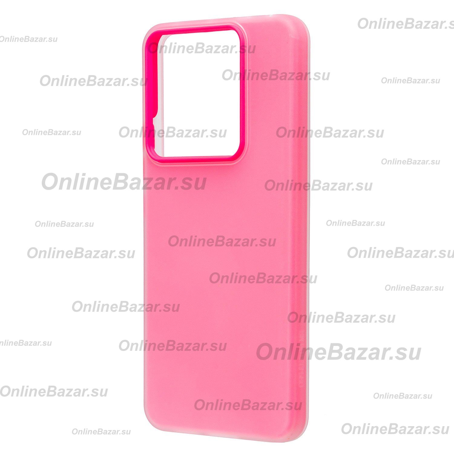 Чехол для Xiaomi 2312DRA50C силиконовый матовый №10 <розовый> ― Spb.OnlineBazar.su