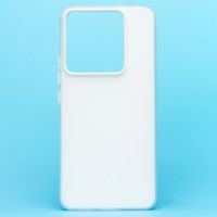 Чехол для Xiaomi 2312DRA50C силиконовый матовый №10 <белый> ― Spb.OnlineBazar.su