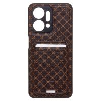 Чехол для Honor X7a (RKY-LX1) силиконовый с картхолдером №8 <коричневый> ― Spb.OnlineBazar.su