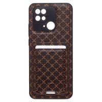 Чехол для Xiaomi 220333QAG силиконовый с картхолдером №8 <коричневый> ― Spb.OnlineBazar.su