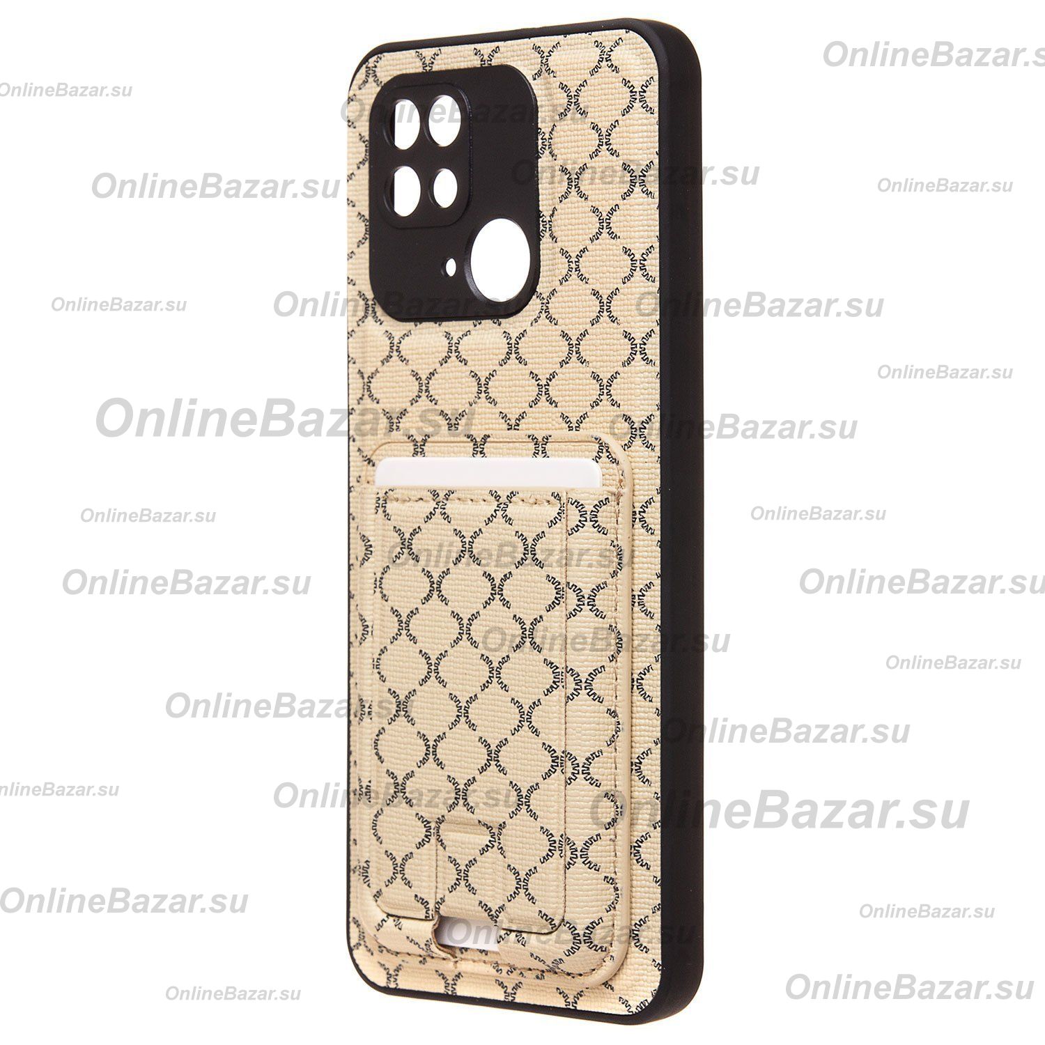 Чехол для Xiaomi 220333QNY силиконовый с картхолдером №8 <белый> ― Spb.OnlineBazar.su