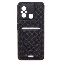 Чехол для Xiaomi 22127PC95I силиконовый с картхолдером №8 <черный> ― Spb.OnlineBazar.su