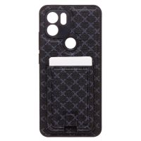 Чехол для Redmi A1 силиконовый с картхолдером №8 <черный> ― Spb.OnlineBazar.su