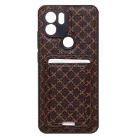 Чехол для Redmi A1 силиконовый с картхолдером №8 <коричневый> ― Spb.OnlineBazar.su