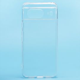 Чехол для Google Pixel 8 силиконовый ультратонкий <прозрачный>