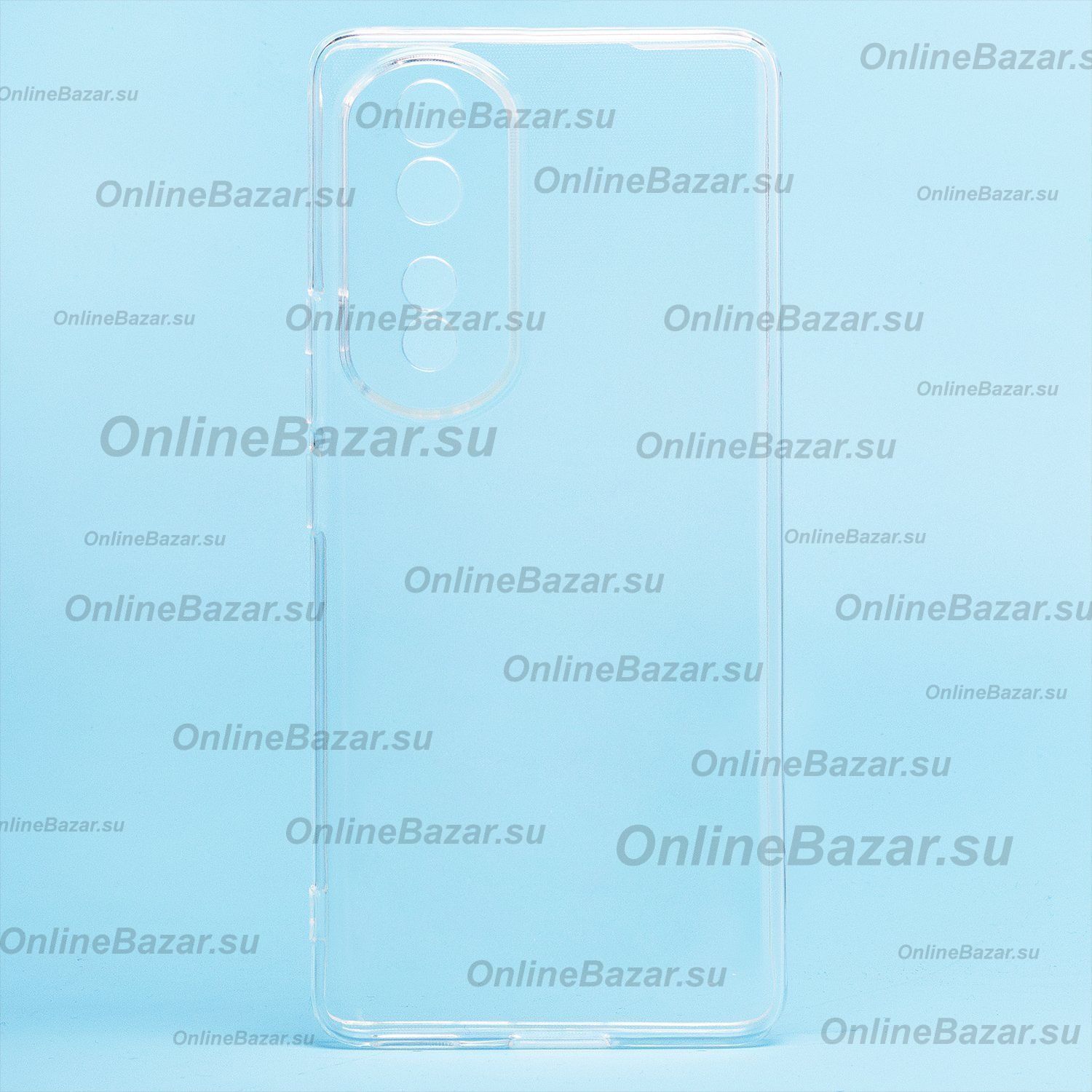 Чехол для Honor 80 Pro (ANP-AN00) силиконовый ультратонкий <прозрачный> ― Spb.OnlineBazar.su