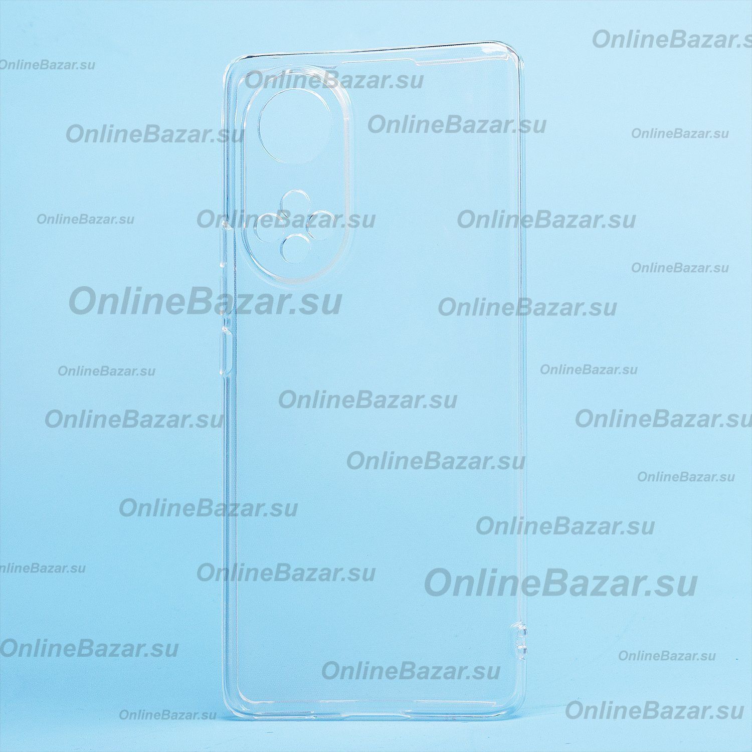 Чехол для Honor 50 Pro (RNA-AN00) силиконовый (0,9 mm) <прозрачный> ― Spb.OnlineBazar.su