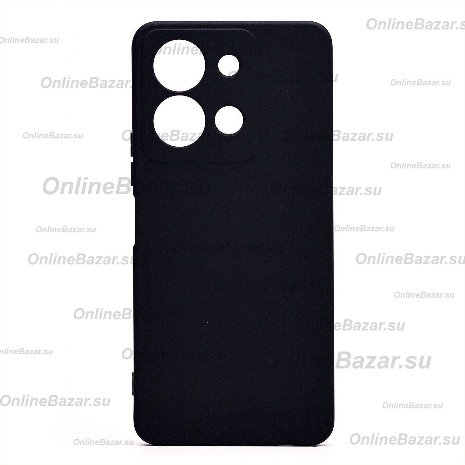 Чехол для Vivo Y36 (V2247) силиконовый Soft Touch 2 <черный> ― Spb.OnlineBazar.su