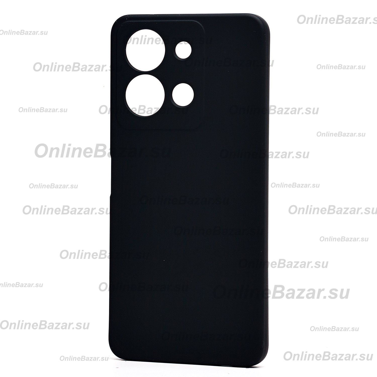 Чехол для Vivo Y36 (V2247) силиконовый Soft Touch 2 <черный> ― Spb.OnlineBazar.su