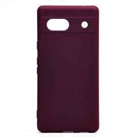 Чехол для Google Pixel 7a силиконовый Soft Touch 2 <бордовый>