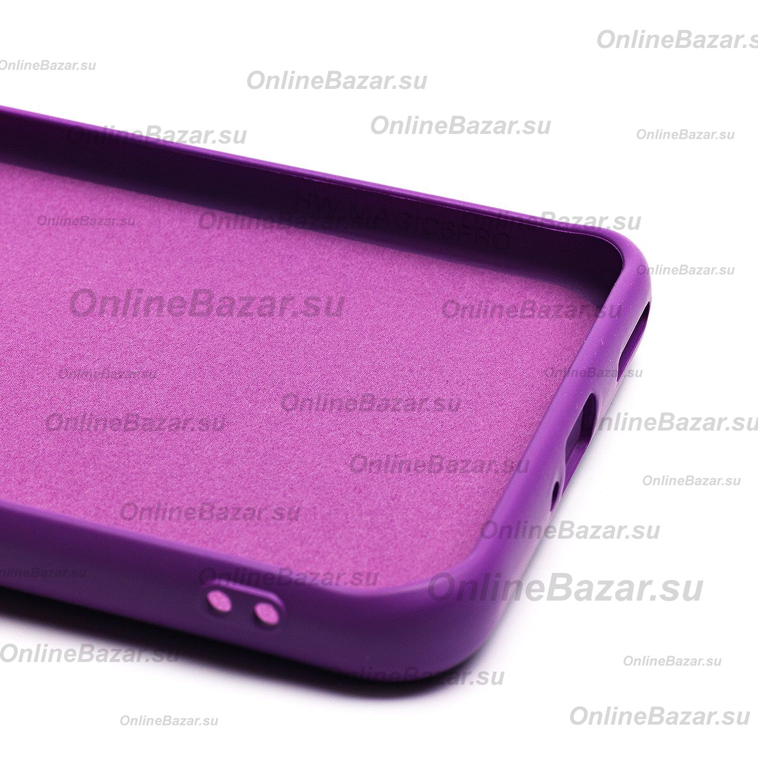 Чехол для Honor Magic 6 Pro (BVL-N49) силиконовый Soft Touch 2 <фиолетовый> ― Spb.OnlineBazar.su