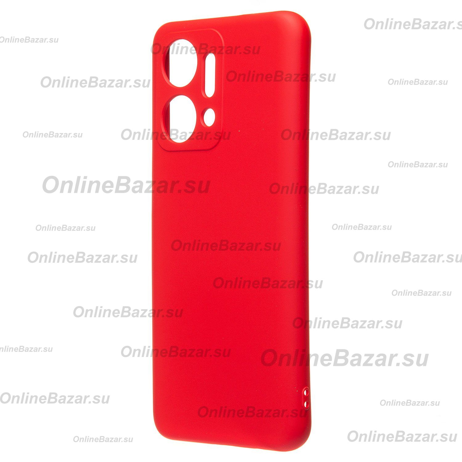 Чехол для Honor X7a (RKY-LX1) силиконовый Soft Touch 2 <красный> ― Spb.OnlineBazar.su