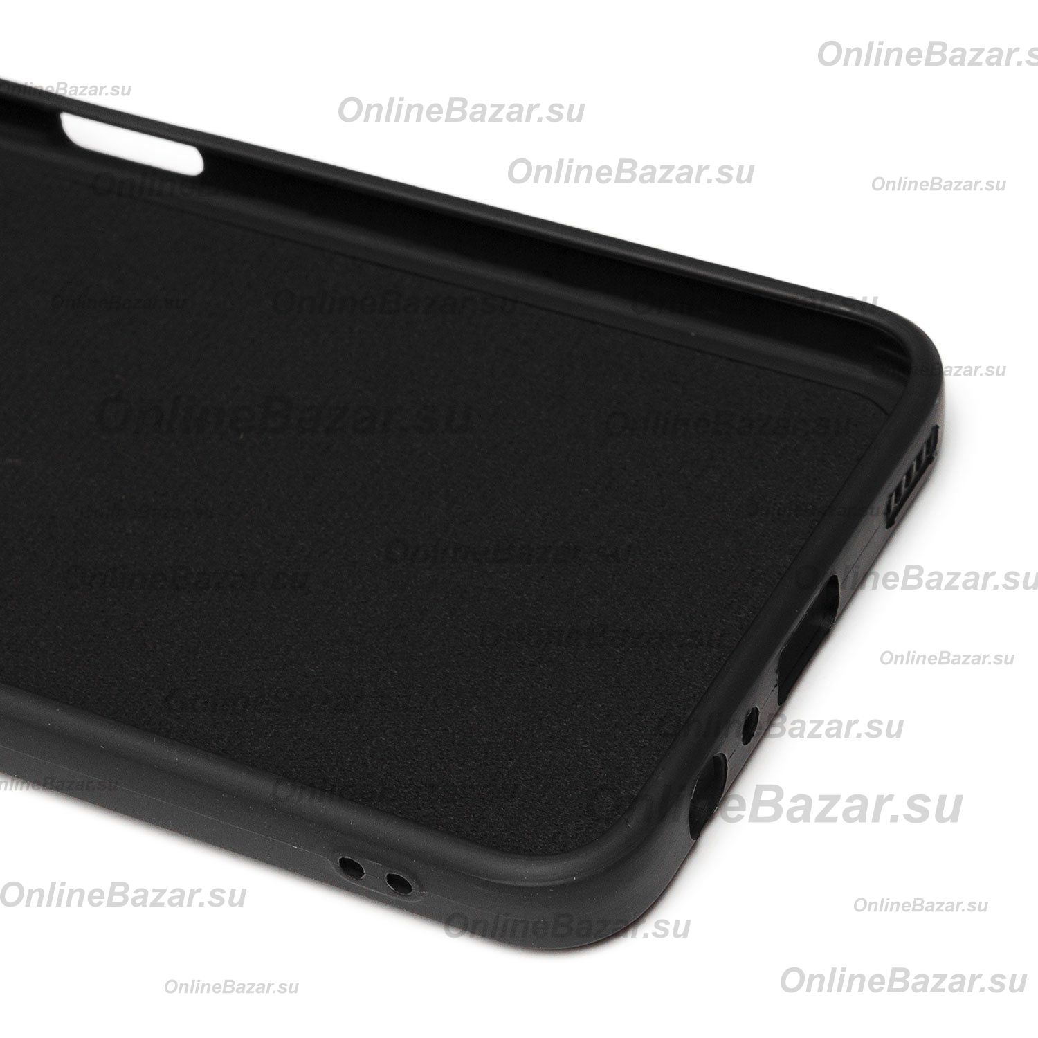 Чехол для Honor X8 (TFY-LX1) силиконовый Soft Touch 4 <черный> ― Spb.OnlineBazar.su