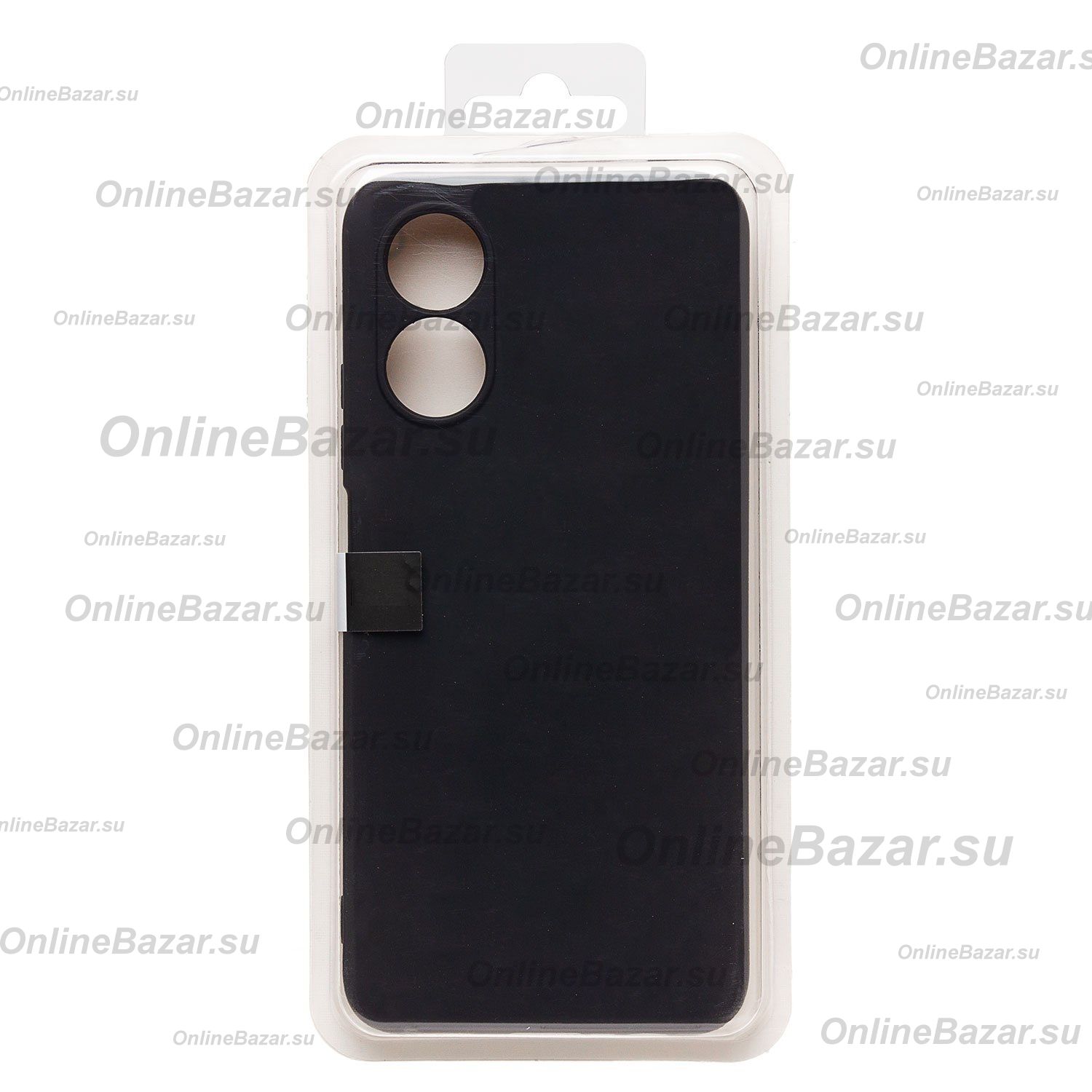 Чехол для Oppo A17 силиконовый Soft Touch 4 <черный> ― Spb.OnlineBazar.su