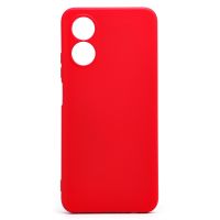 Чехол для Oppo A17 силиконовый Soft Touch 4 <красный> ― Spb.OnlineBazar.su