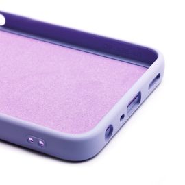 Чехол для Oppo CPH2591 силиконовый Soft Touch 2 <светло-фиолетовый>