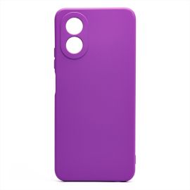 Чехол для Oppo CPH2579 силиконовый Soft Touch 2 <фиолетовый>