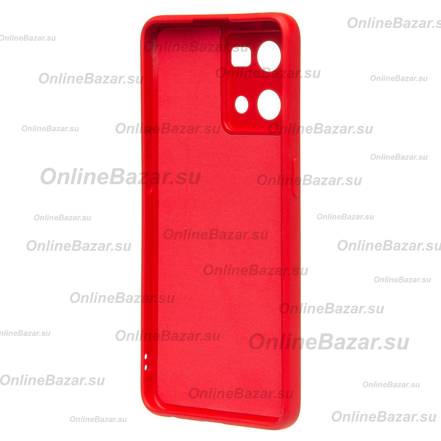 Чехол для Oppo CPH2363 силиконовый Soft Touch 4 <красный> ― Spb.OnlineBazar.su