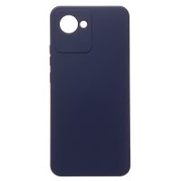 Чехол для Realme RMX3506 силиконовый Soft Touch 4 <темно-синий> ― Spb.OnlineBazar.su