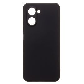 Чехол для Realme C33 силиконовый Soft Touch 4 <черный>