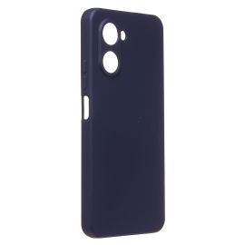 Чехол для Realme C33 силиконовый Soft Touch 4 <темно-синий>
