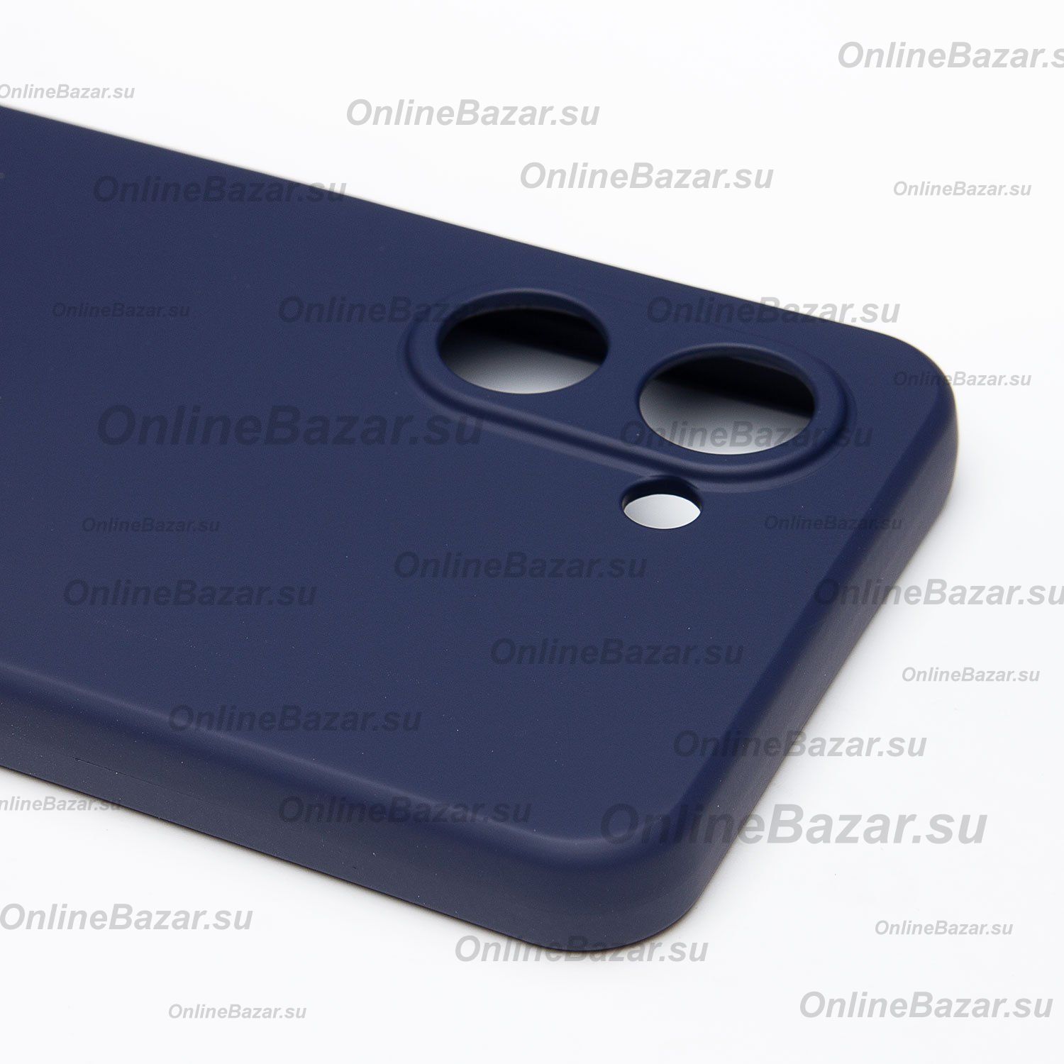 Чехол для Realme C33 силиконовый Soft Touch 4 <темно-синий> ― Spb.OnlineBazar.su