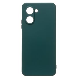 Чехол для Realme C33 силиконовый Soft Touch 4 <темно-зеленый>