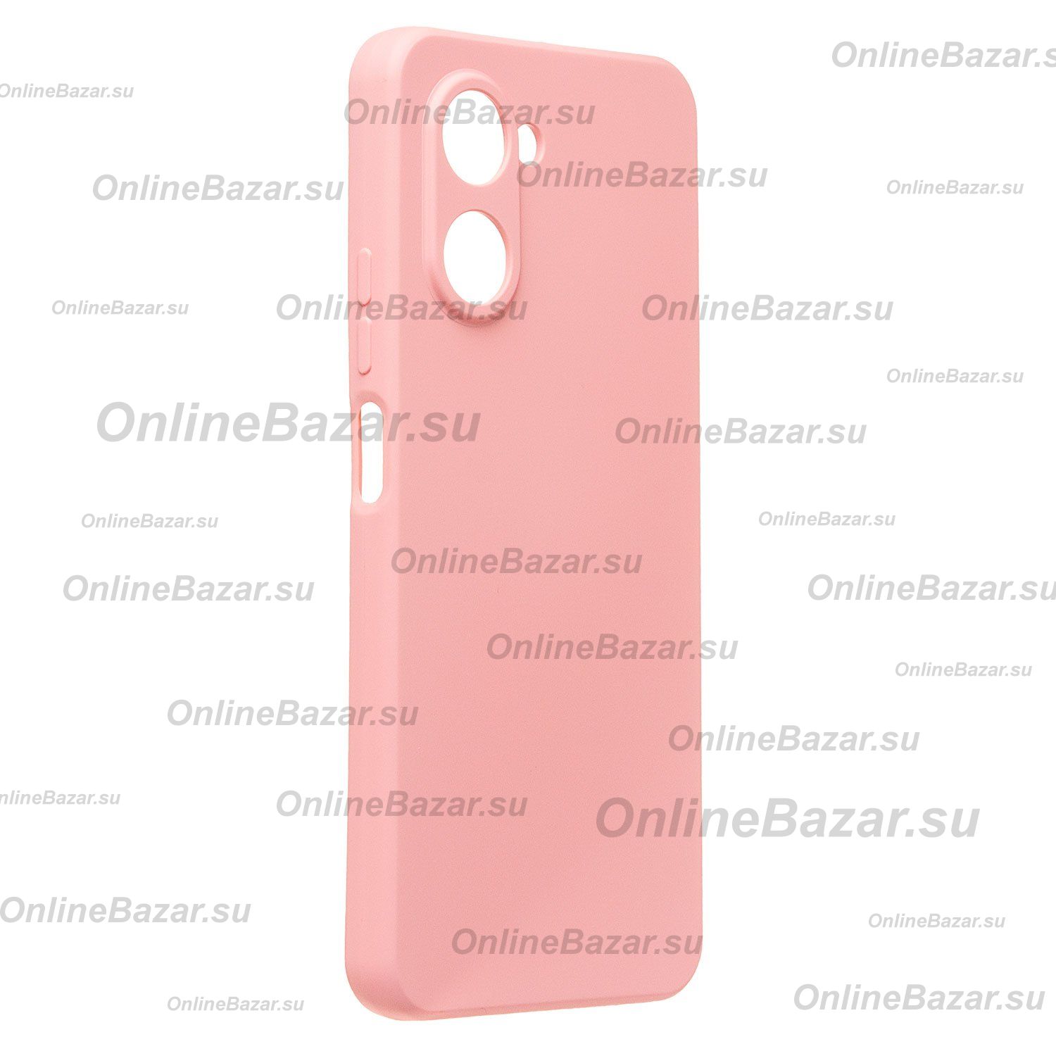 Чехол для Realme C33 силиконовый Soft Touch 4 <светло-розовый> ― Spb.OnlineBazar.su