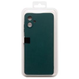 Чехол для Samsung SM-A065F (Galaxy A06) силиконовый Soft Touch 2 <темно-зеленый>
