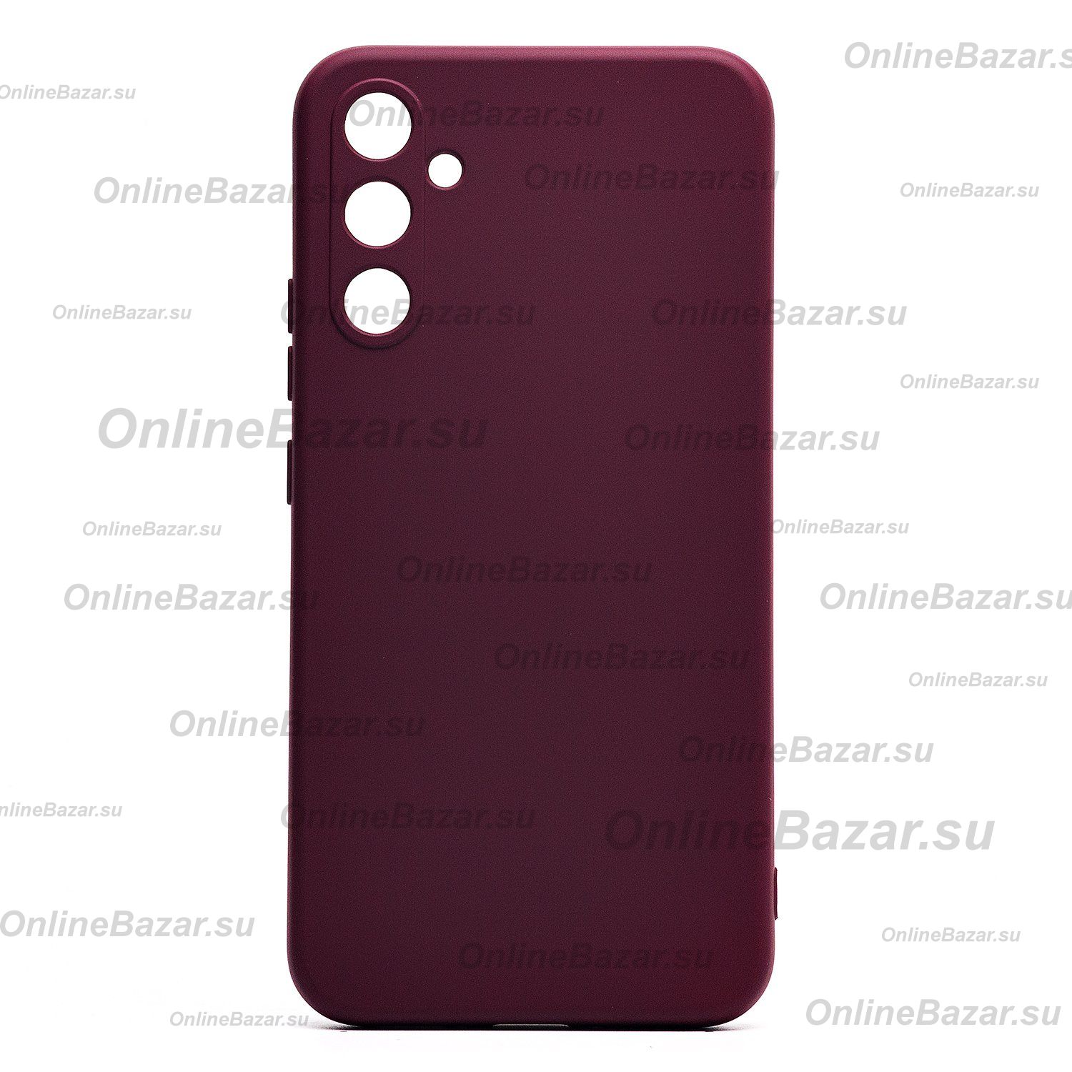 Чехол для Samsung SM-A346E (Galaxy A34 5G) силиконовый Soft Touch 4 <бордовый> ― Spb.OnlineBazar.su