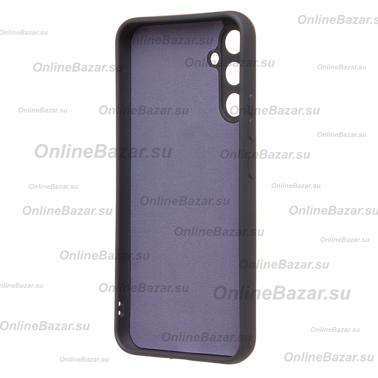 Чехол для Samsung SM-A346E (Galaxy A34 5G) силиконовый Soft Touch 4 <темно-серый> ― Spb.OnlineBazar.su