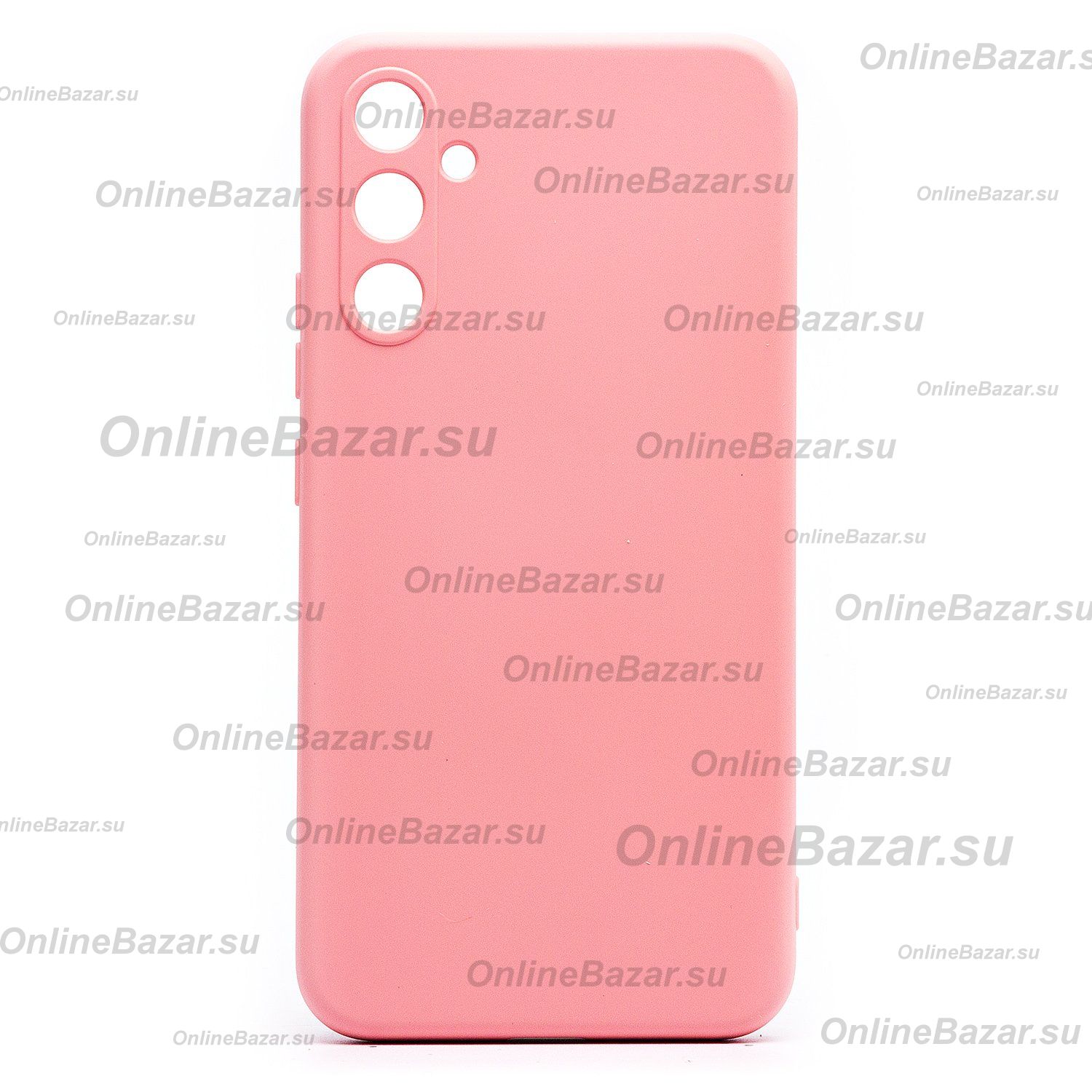 Чехол для Samsung SM-A346E (Galaxy A34 5G) силиконовый Soft Touch 4 <светло-розовый> ― Spb.OnlineBazar.su