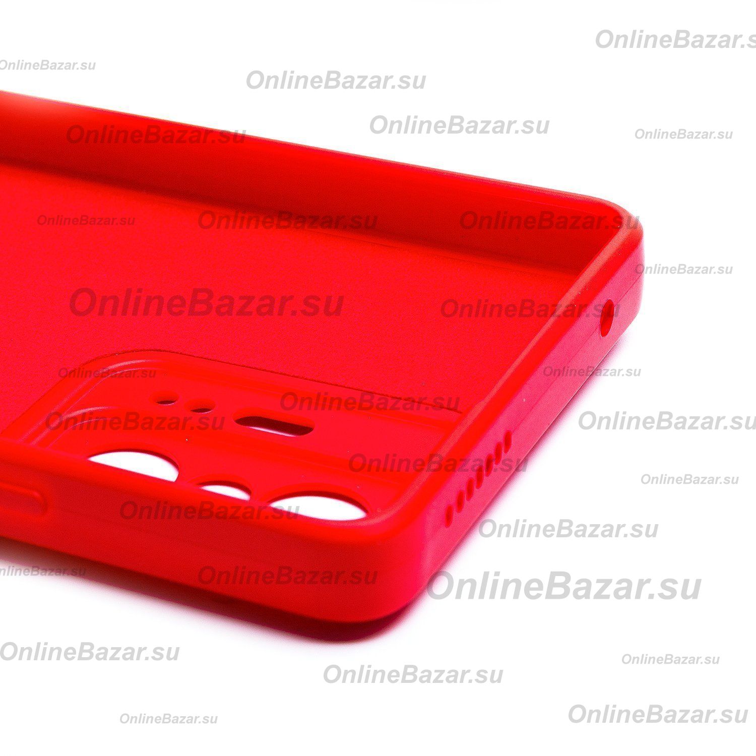Чехол для Xiaomi 11T силиконовый Soft Touch 4 <красный> ― Spb.OnlineBazar.su