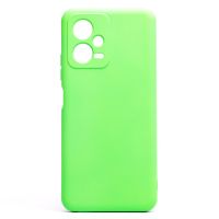 Чехол для Xiaomi Redmi Note 12 5G силиконовый Soft Touch 4 <зеленый> ― Spb.OnlineBazar.su