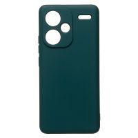 Чехол для Xiaomi 23090RA98G силиконовый Soft Touch 4 <темно-зеленый> ― Spb.OnlineBazar.su