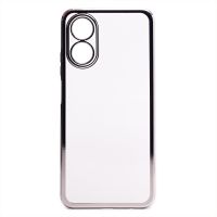Чехол для Oppo A17 силиконовый ультратонкий Pilot <серебристый> ― Spb.OnlineBazar.su