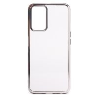 Чехол для Oppo A96 силиконовый ультратонкий Pilot <серебристый> ― Spb.OnlineBazar.su