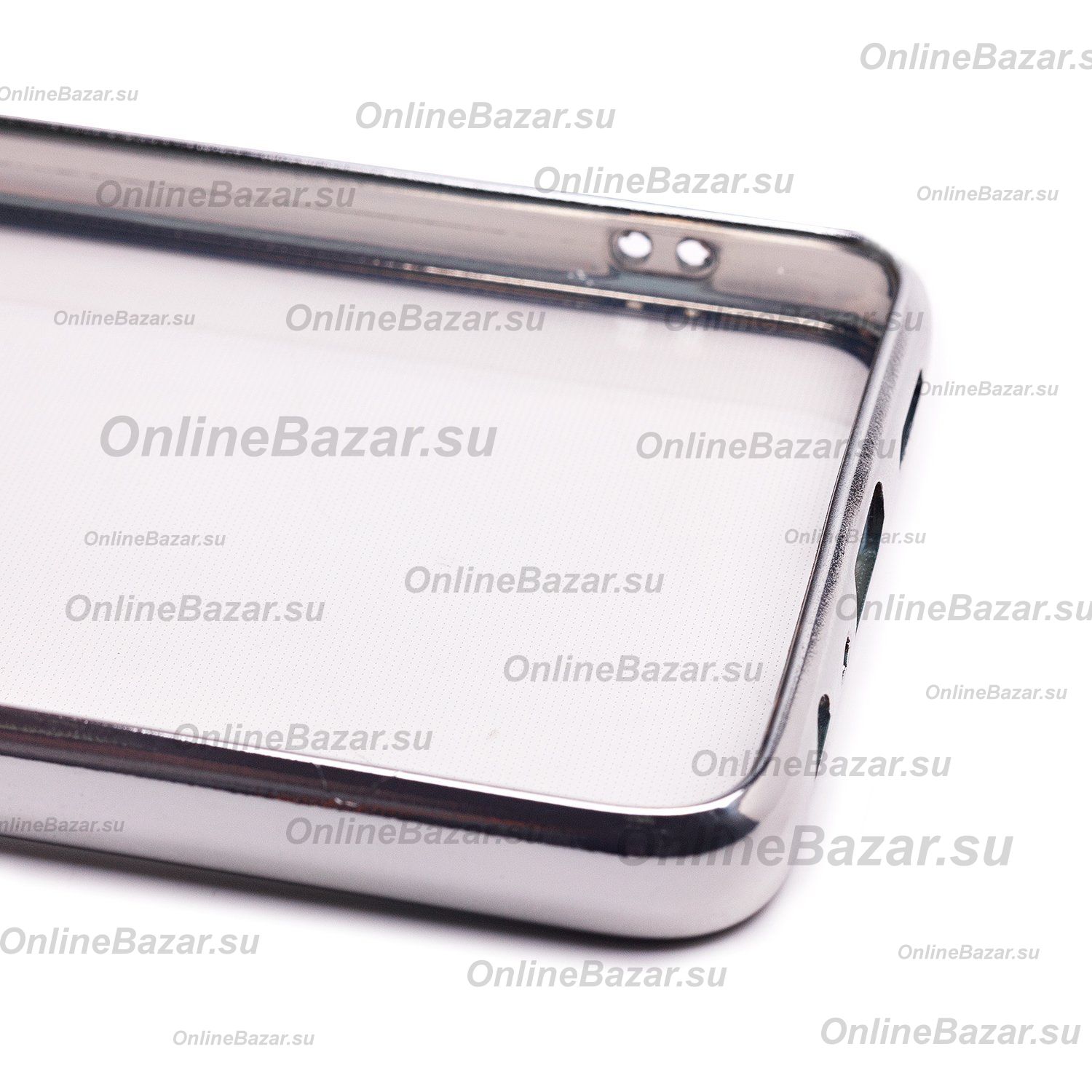 Чехол для Oppo CPH2363 силиконовый ультратонкий Pilot <серебристый> ― Spb.OnlineBazar.su