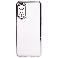 Чехол для Oppo Reno 8T силиконовый ультратонкий Pilot <серебристый> ― Spb.OnlineBazar.su