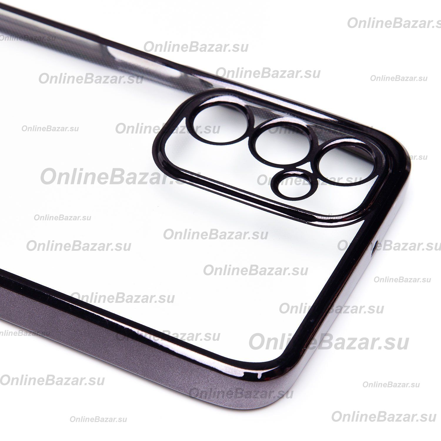 Чехол для Samsung SM-A057F (Galaxy A05s) силиконовый ультратонкий Pilot <черный> ― Spb.OnlineBazar.su