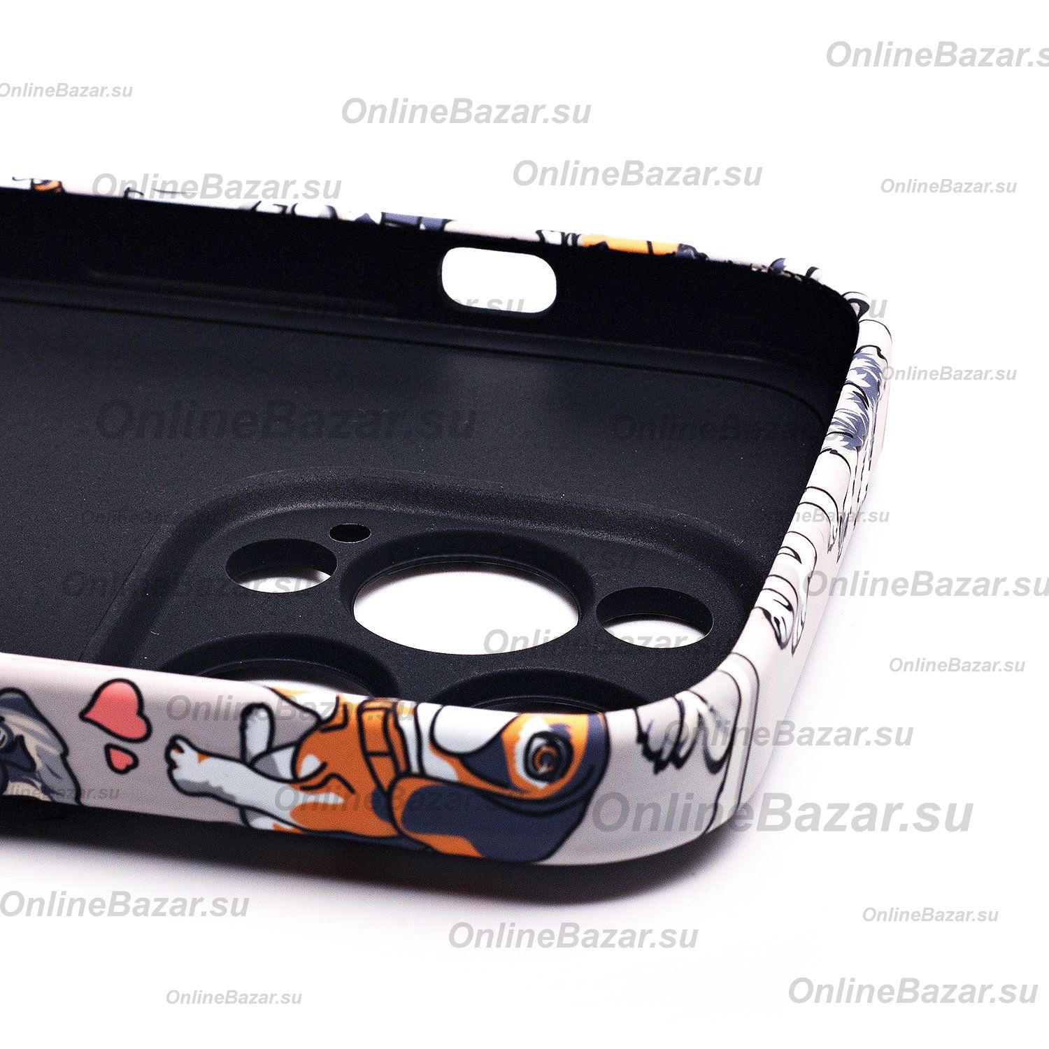 Чехол для Apple iPhone 14 Pro Luxo силиконовый (рис. 098) ― Spb.OnlineBazar.su